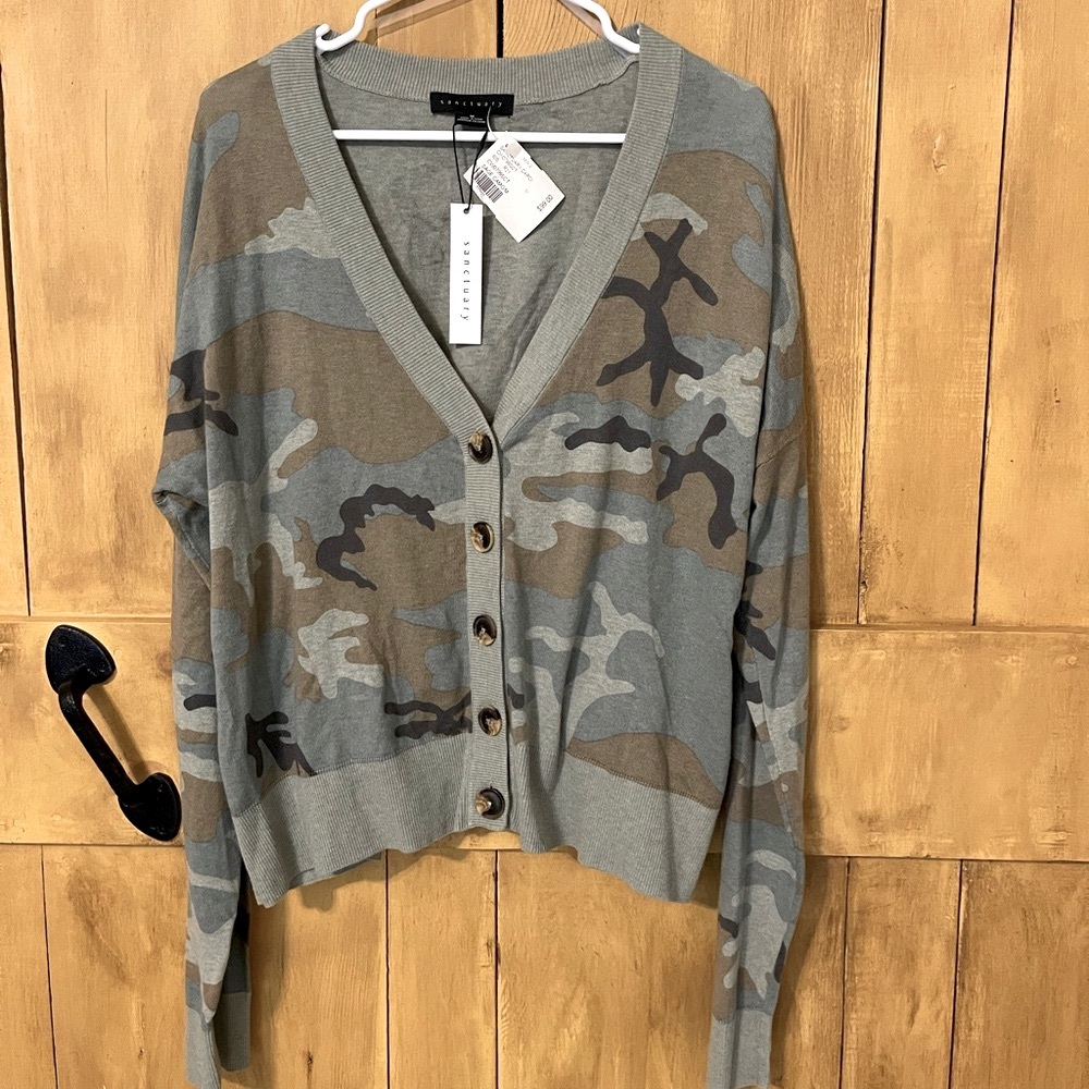 Sanctuary Camp Cardigan Size Medium